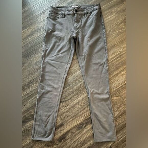 Calvin Klein Women’s 4 Mid Rise Stretch Skinny Legging Jeans Gray - Picture 1 of 9